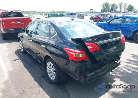 2017 Nissan Sentra Sv z USA, uszkodzony, nr VIN 3N1AB7AP9HL671168